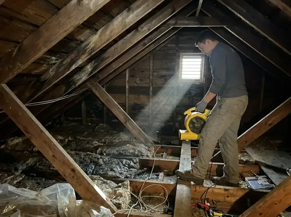 attic-water-damage-drying-proc-007 — frequently asked questions, Emergency Water Extraction & 24/7 Flood Response in Havre d…